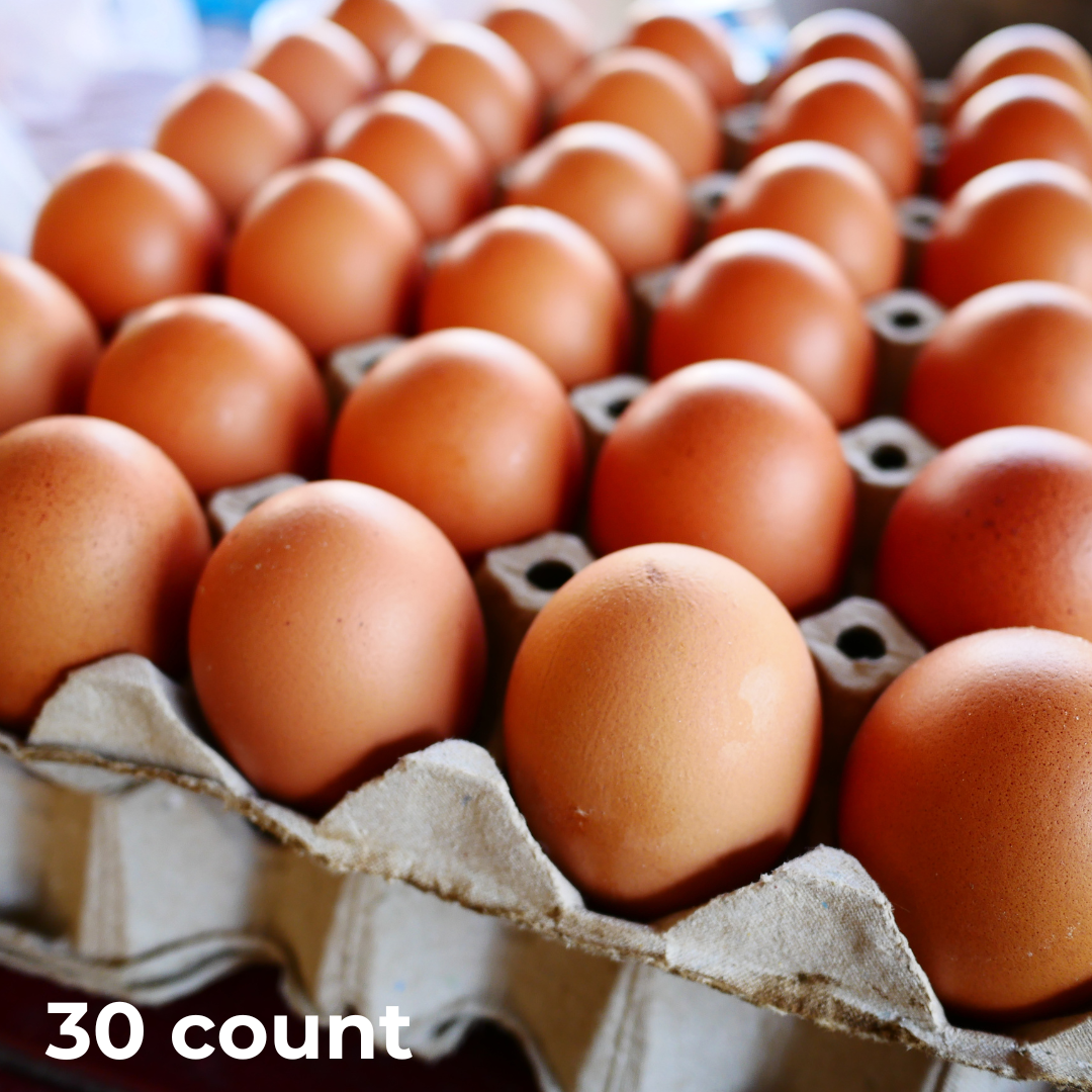 Farm Fresh Brown Eggs 30ct