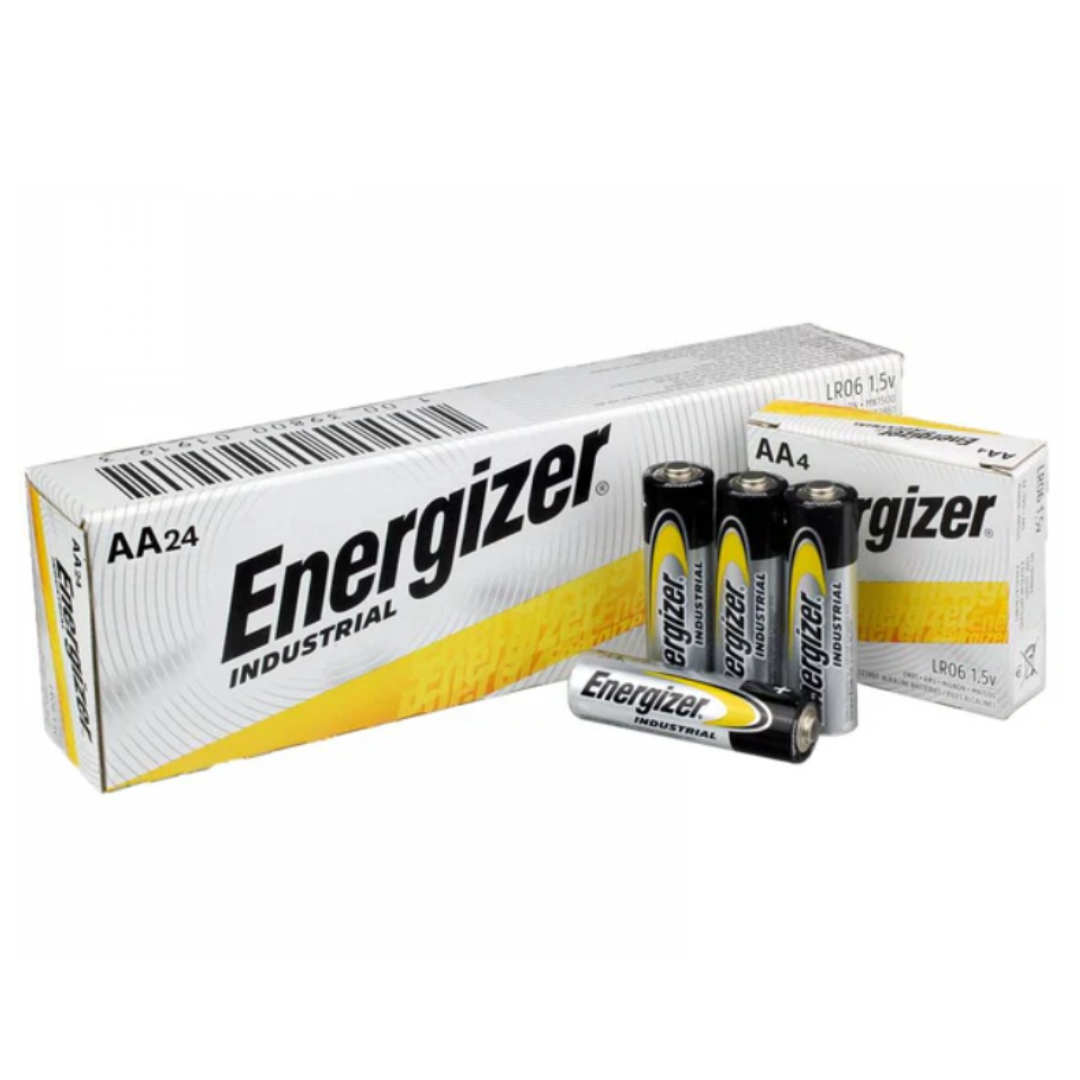 24 Pack of Energizer Industrial AA Batteries