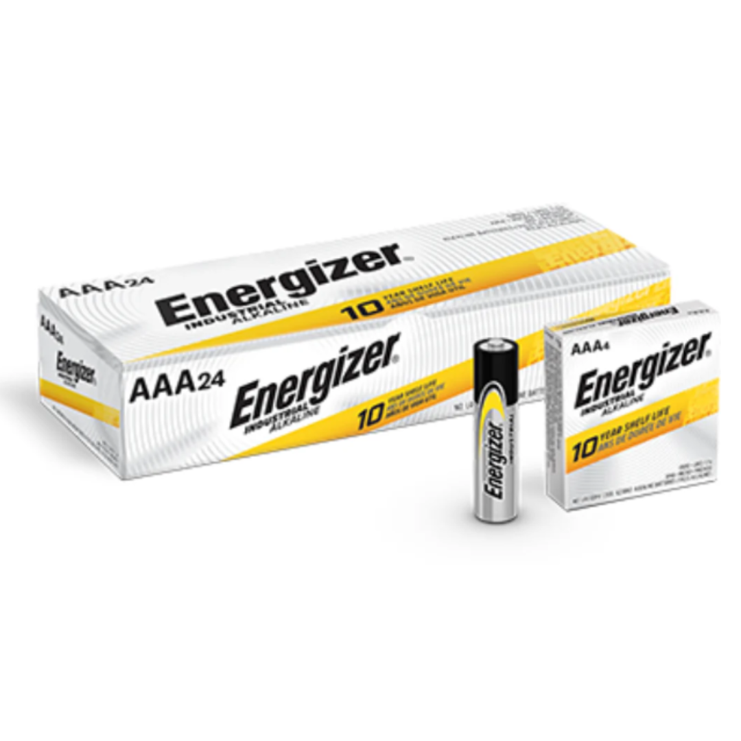 24 Pack of Energizer Industrial AAA Batteries