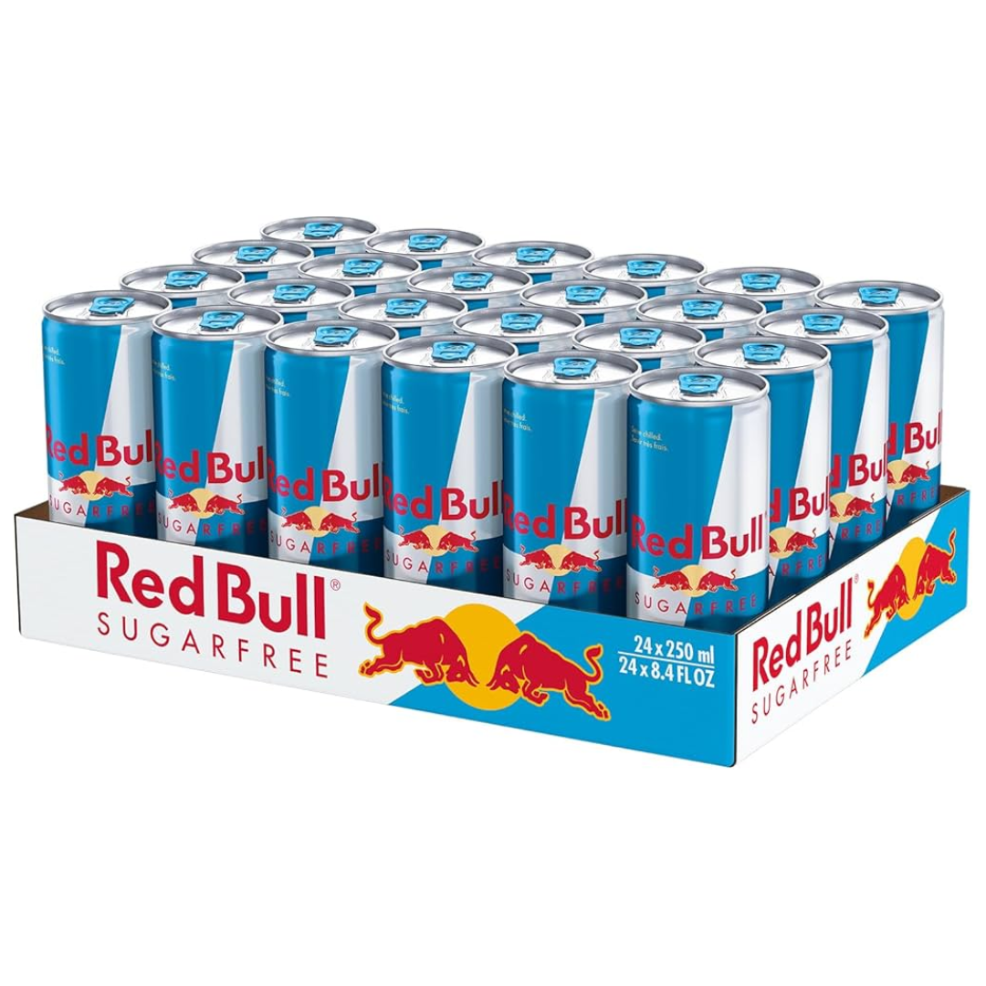 Sugar Free Red Bull Cans 250ml x 24