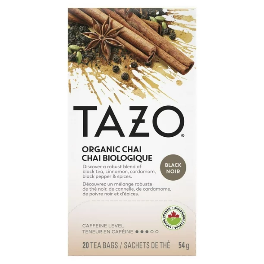 Tazo Organic Chai Tea Bags 20ct