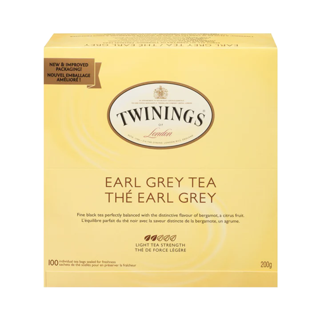 Twinings Earl Grey Tea Bags 100ct