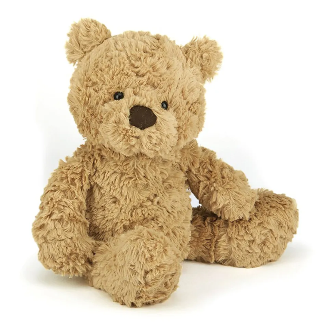 Jellycat Bumbly Brown Bear, 12"