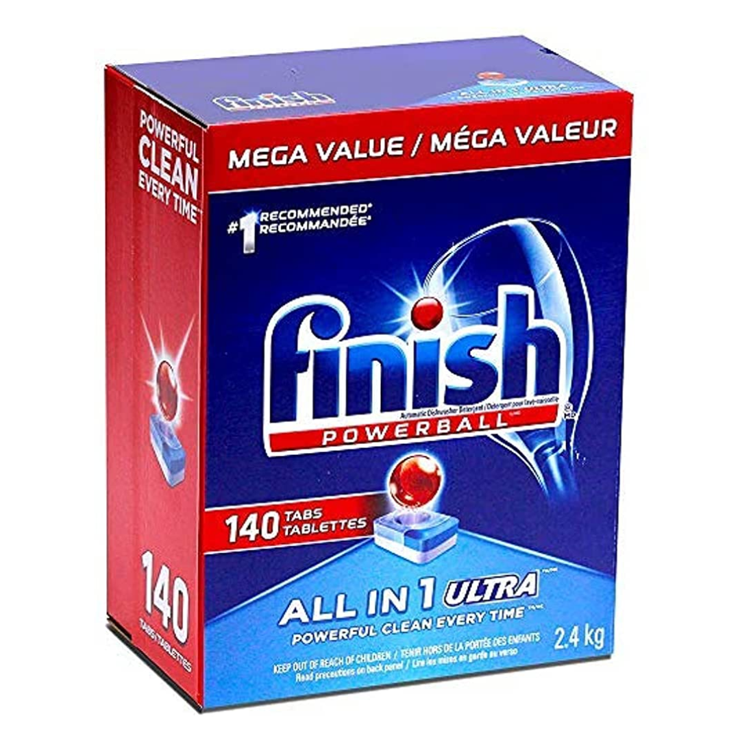 Finish Powerball Ultra All-In-One Automatic Diswasher Tabs x 140