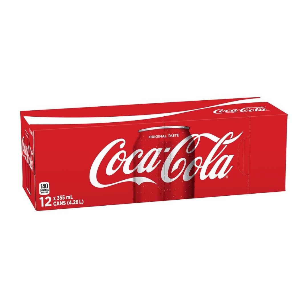 Coca-Cola Coke Cans 355ml x 12