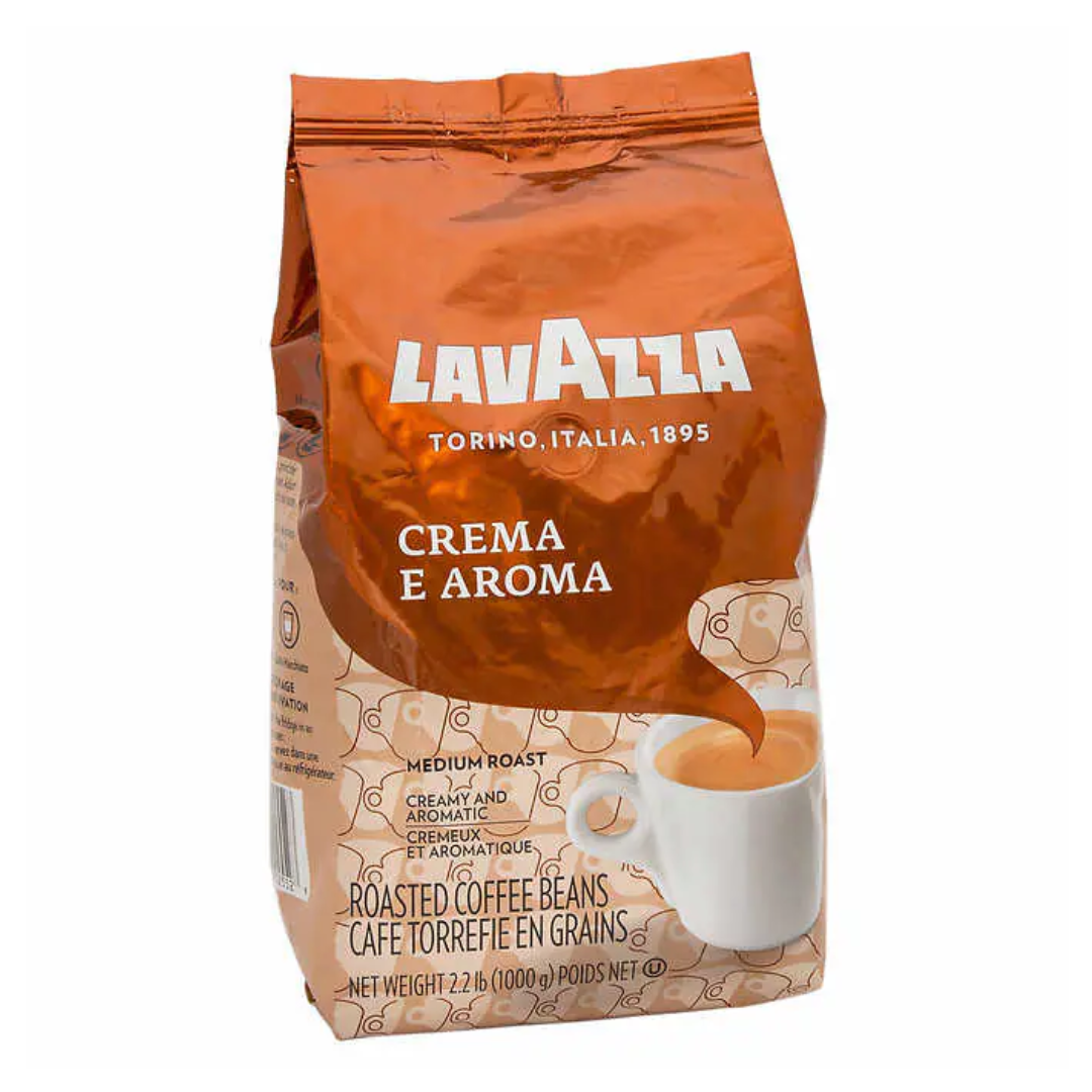 Lavazza Crema E Aroma Medium Roast Coffee Beans 1kg