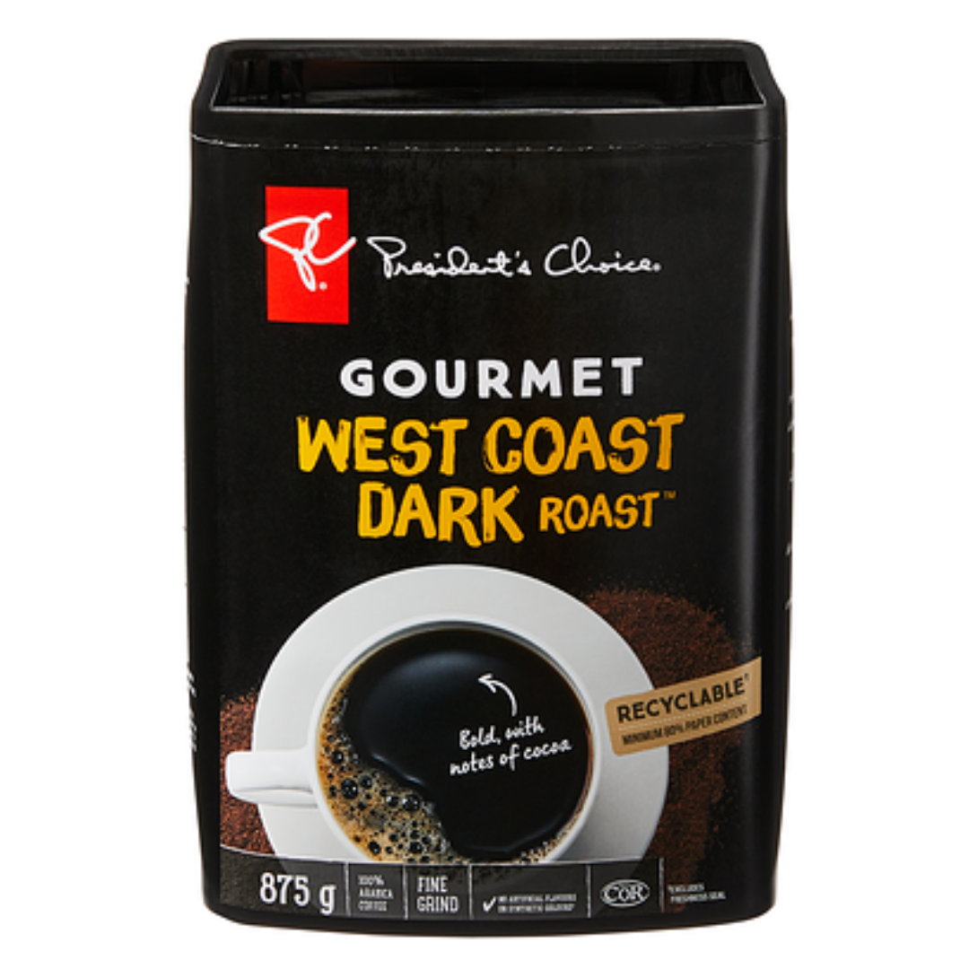 West Coast Dark Roast Whole Bean Coffee 907g