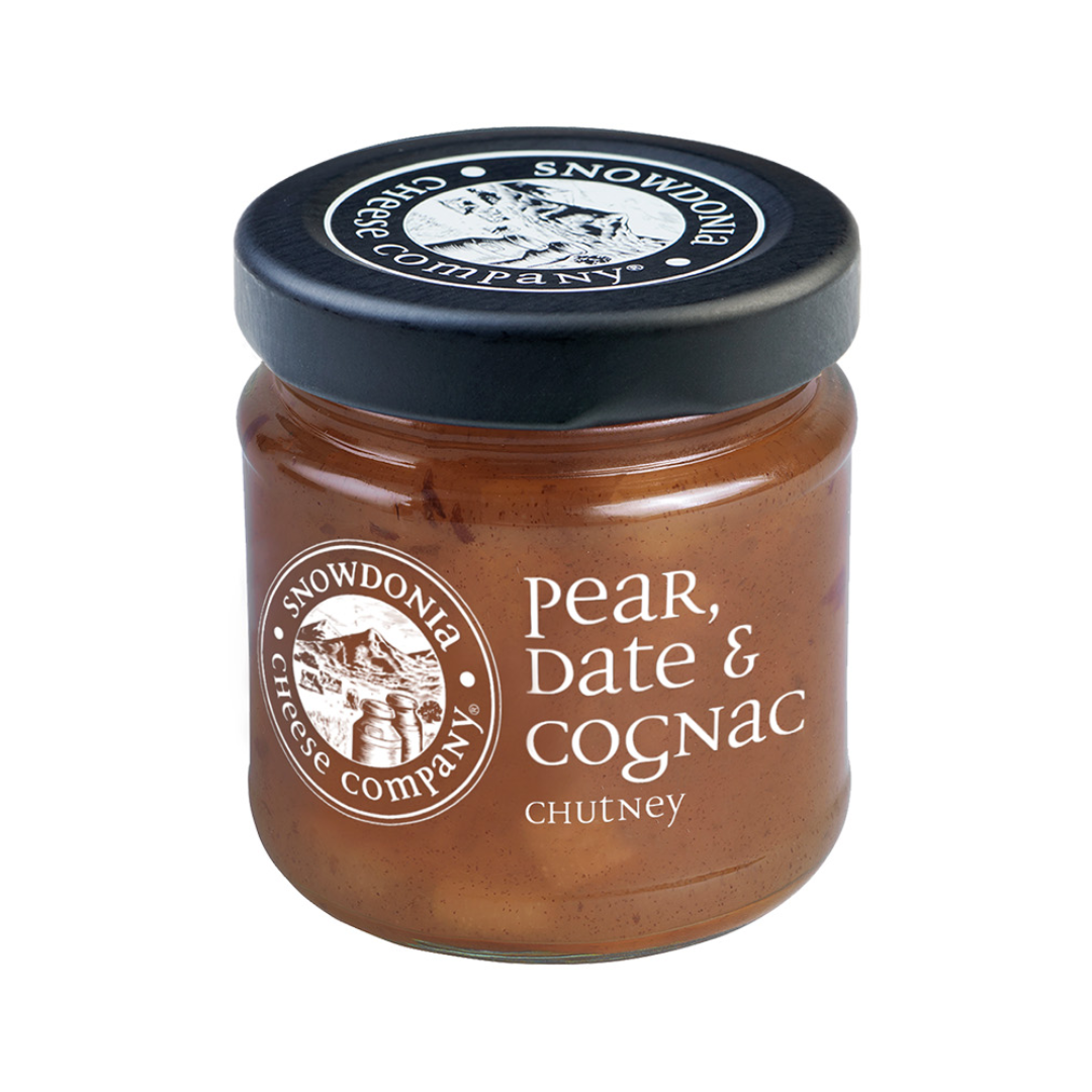 Snowdonia Pear Date Cognac Chutney 114g