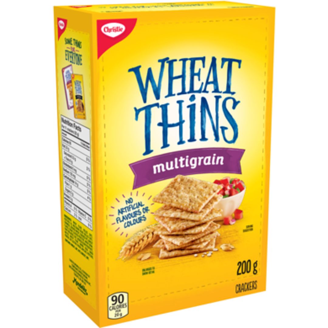 Christie Wheat Thins Multigrain Crackers 180g