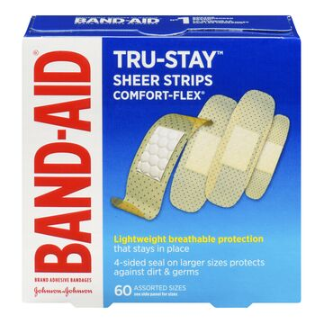 Band-Aid Comfort Flex 60 ct