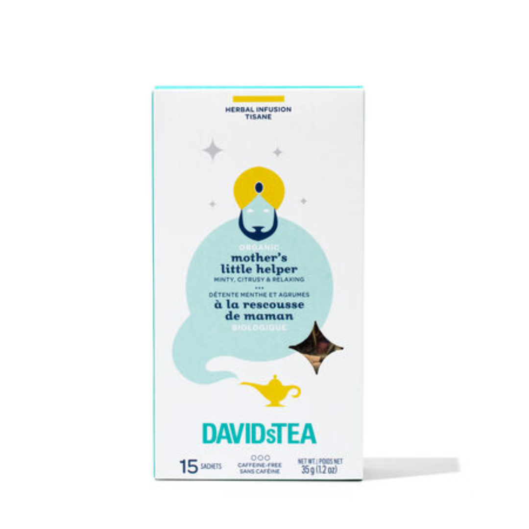 DAVIDS TEA  Mothers Little Helper Tea 35g 15 ct