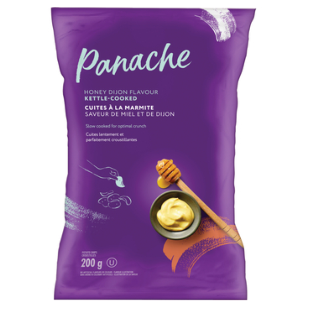 Panache Kettle-Cooked Honey Dijon Potato Chips 200g