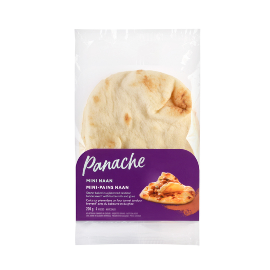 Panache Mini Garlic Naan 200g