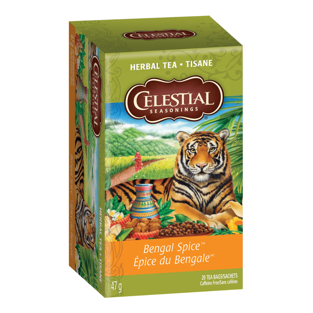 Celestial Seasonings Bengal Spice Herbal Tea 94g 40ct