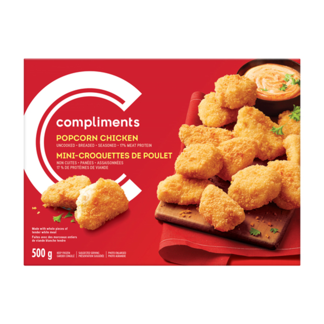 Compliments Popcorn Chicken 500g