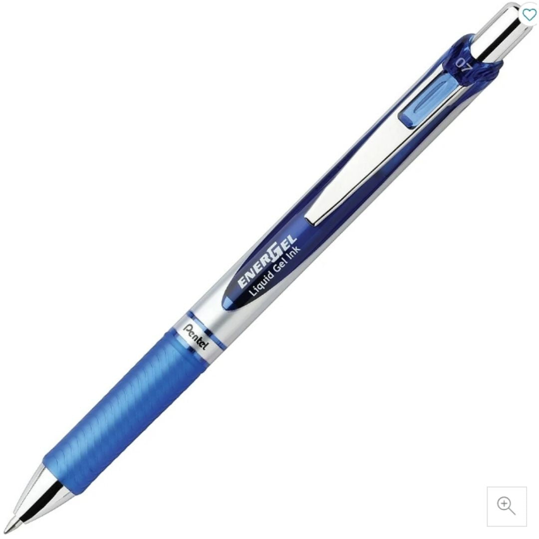 Pentel Energel Smooth Gel Pen Blue 2ct