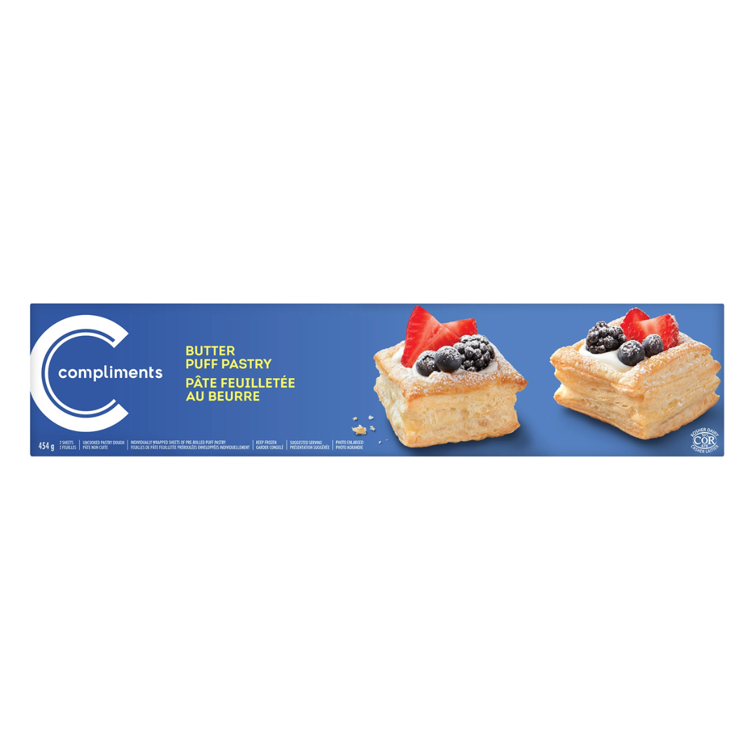 Compliments Butter Puff Pastry 454g