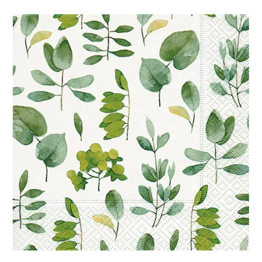 Fresh Leaves - Luncheon Napkin