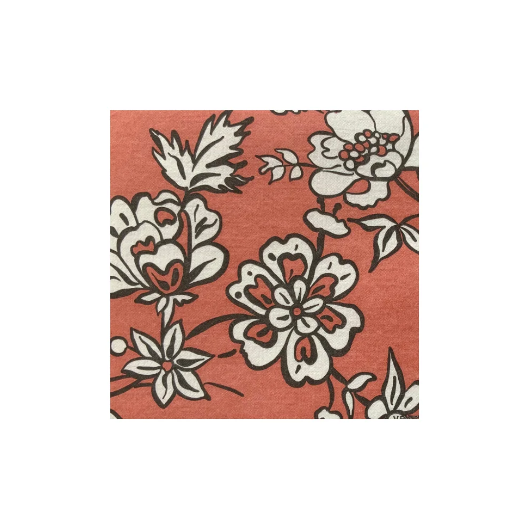 Camelia Terracotta - Paviot Cocktail Napkin