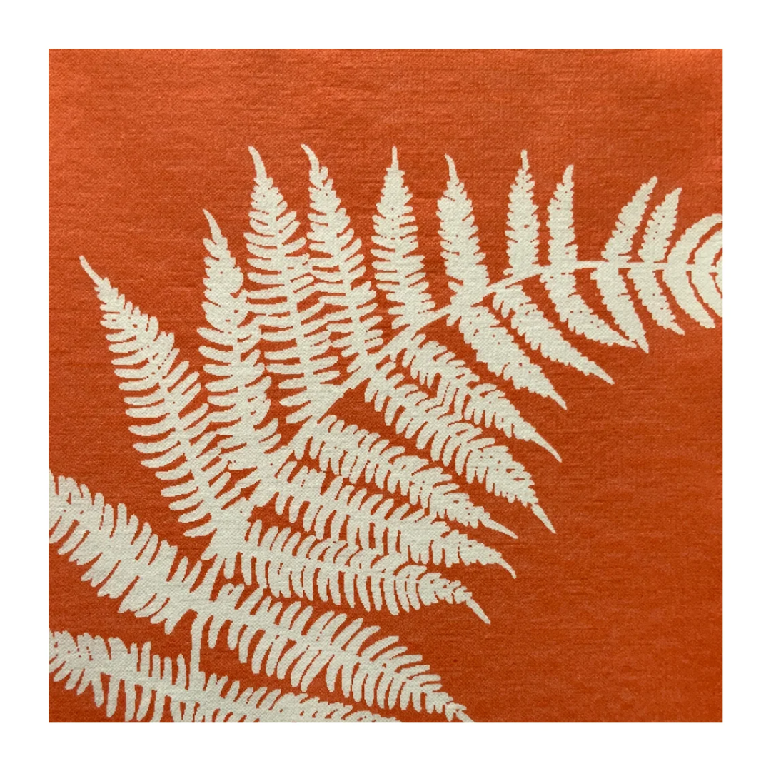 Fougere Orange - Paviot Dinner Napkin