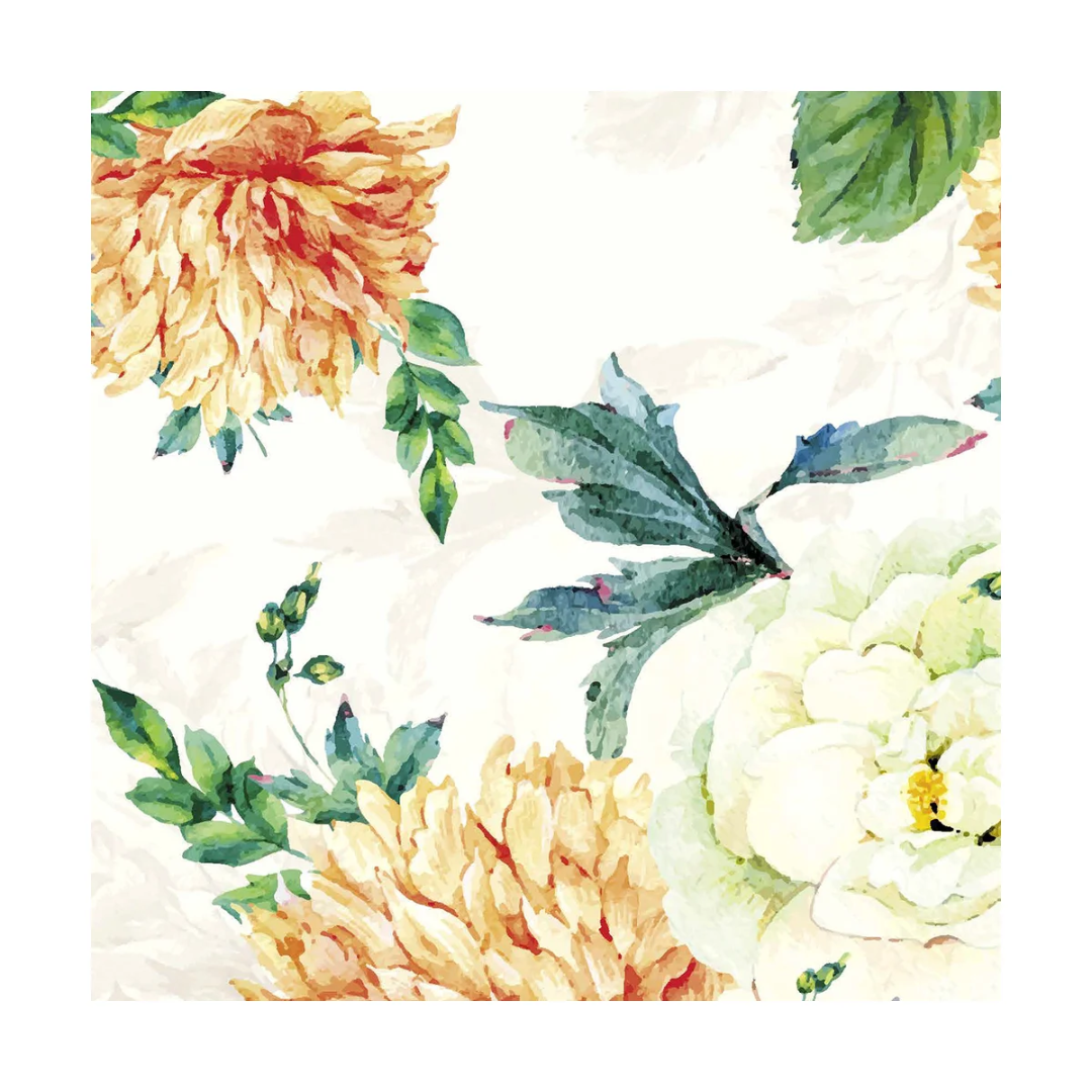 Dahlia Orange - Luncheon Napkin