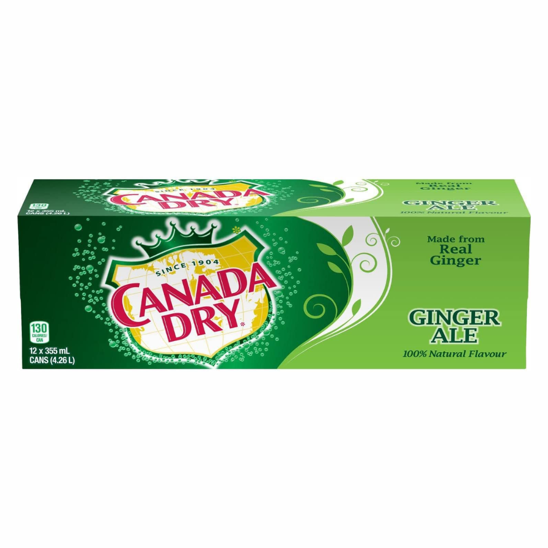 Canada Dry Ginger Ale 355ml x 12