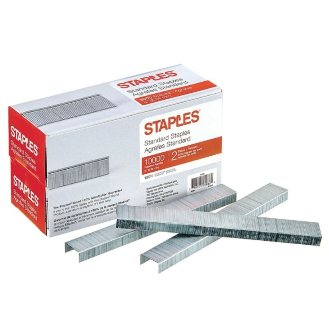 Staples Standard Staples 10000 Pack