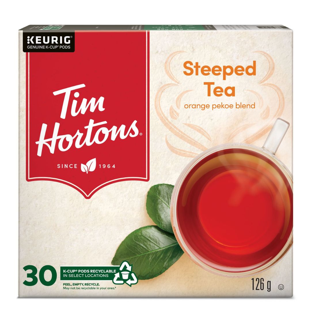 Tim Hortons Steeped Tea K cup 30ct